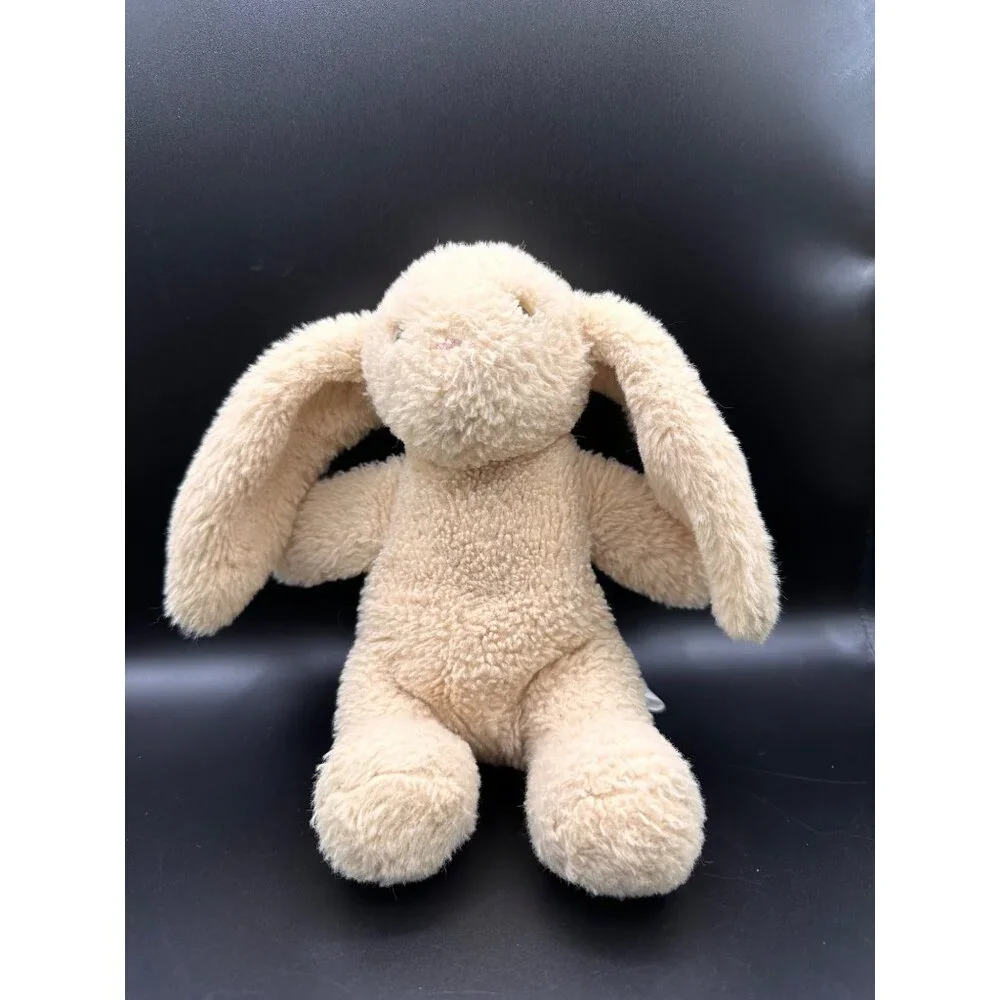 Plush Tan Beige Cream Ivory Easter Bunny Rabbit Stuffed Animal 2021‎ 8”